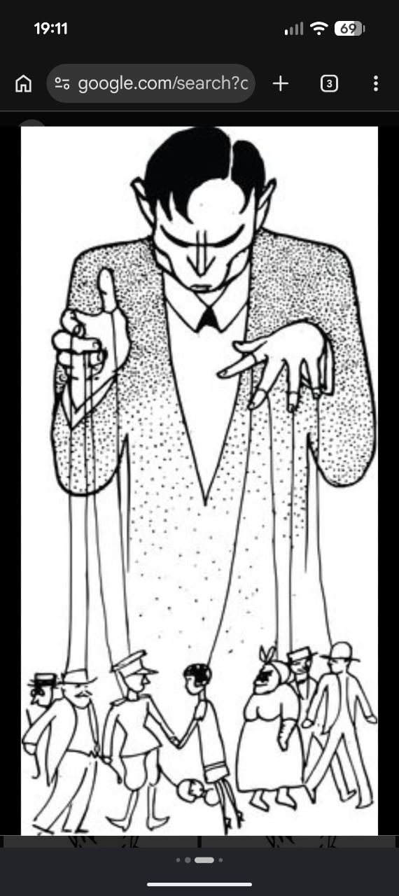 Illustration - Marionettmästare / Puppet Master